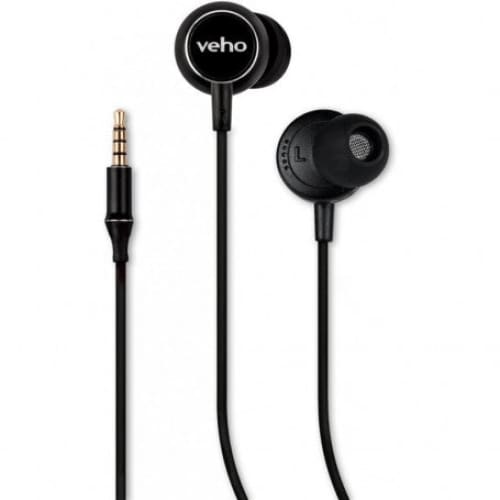 Écouteurs filaire VEHO Noir (VEP-011-Z3) Écouteurs filaire VEHO Noir (VEP-011-Z3)